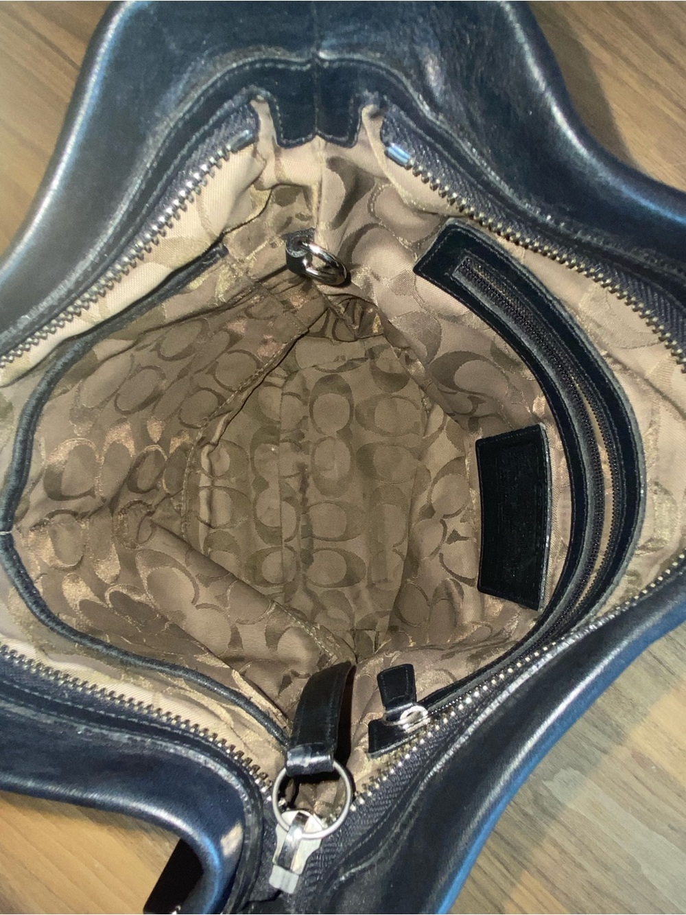 Authentic Coach leather shoulder bag, vintage 1990’s-2000’s - Picture 7 of 7